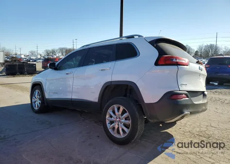 2014 Jeep Cherokee Limited z USA, uszkodzony, nr VIN 1C4PJMDB8EW193825